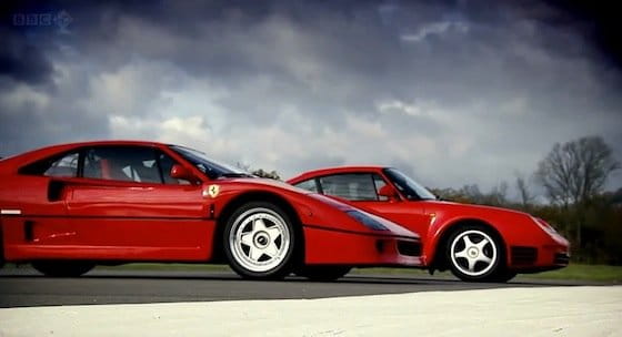 Ferrari F40 vs Porsche 959