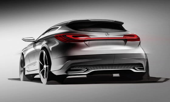 Boceto del Mercedes-Benz Clase A Concept