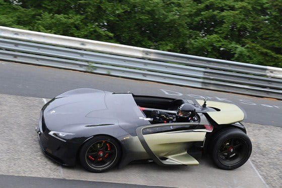 Peugeot EX1 en Nürburgring