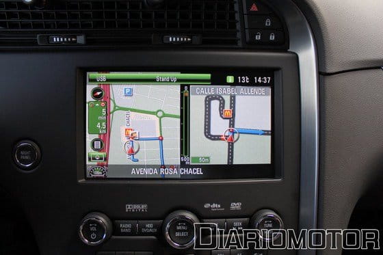 Navegador GPS integrado del Saab 9-5