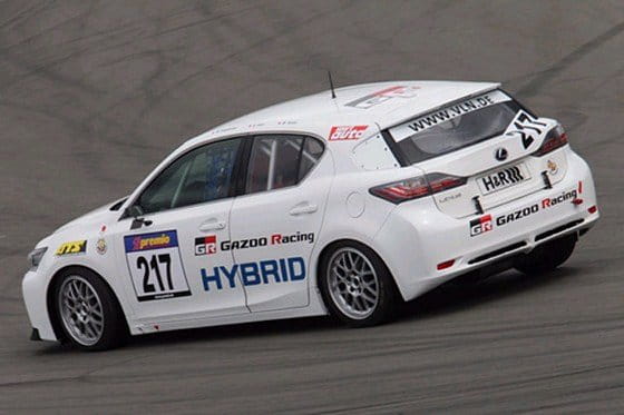 Lexus CT 200h Gazoo Racing en Nürburgring