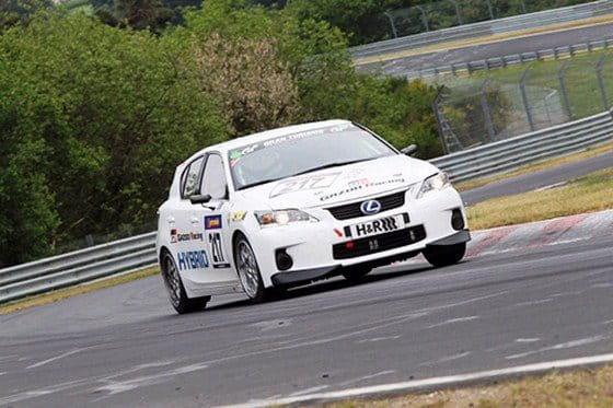 Lexus CT 200h Gazoo Racing en Nürburgring