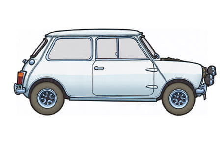 Austin Mini Cooper - The Italian Job