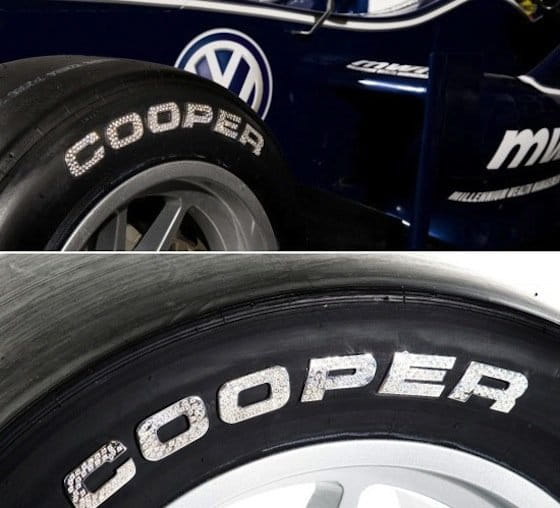 Neumáticos con diamantes de Cooper Tires para la F3