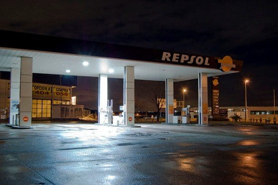 Gasolinera de Repsol