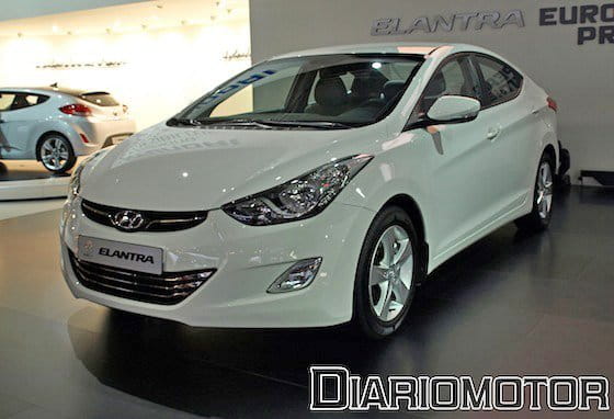 Hyundai Elantra en el Salón de Barcelona 2011