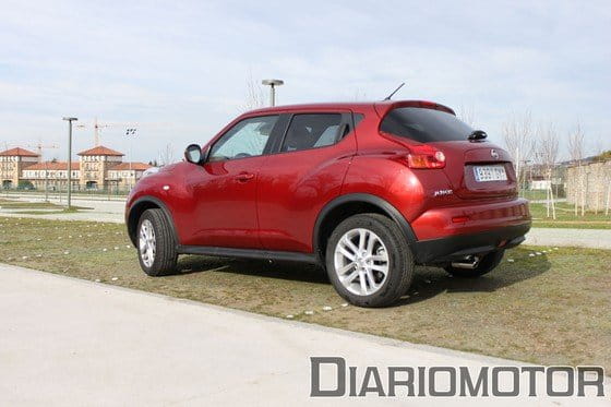 Nissan Juke 1.6i Tekna Premium 4x2, a prueba (II)