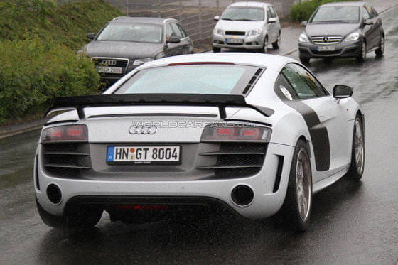 Fotos espía del Audi R8 Sport