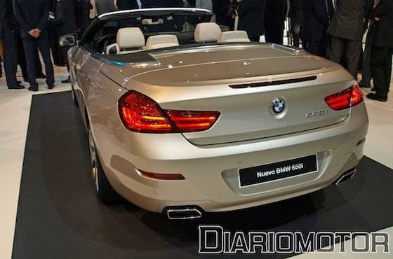 BMW Serie 6 Cabrio 2012 en el Salón de Barcelona