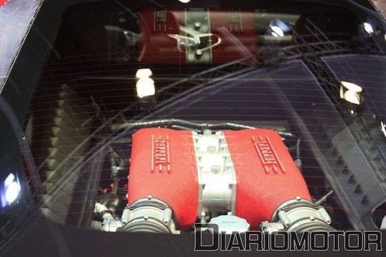 Motor 4.5 V8 del Ferrari 458 Italia