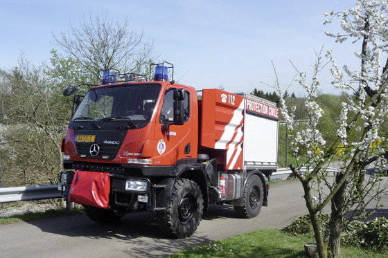 Unimog U 20 Fire Unit