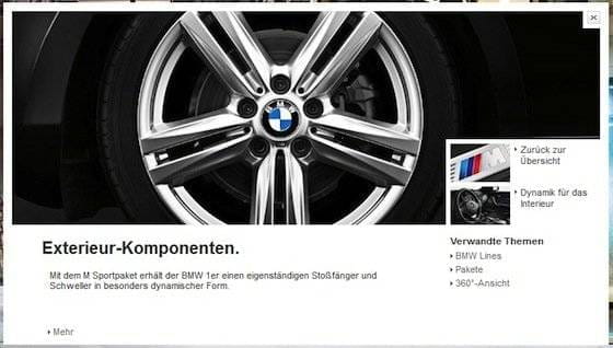 Pack M para el BMW Serie 1 2012