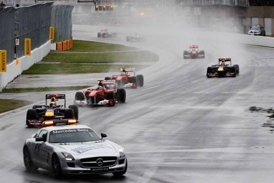 El Safety Car, protagonista en el GP de Canadá 2011