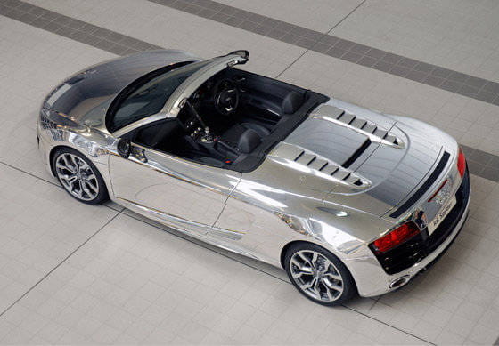 Audi R8 V10 Spyder Chrome Edition