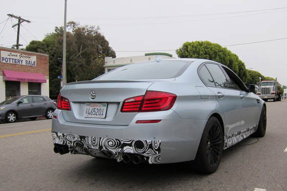 BMW M5 F10 con cambio manual