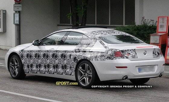 El BMW Serie 6 Gran Coupe ya rueda camuflado