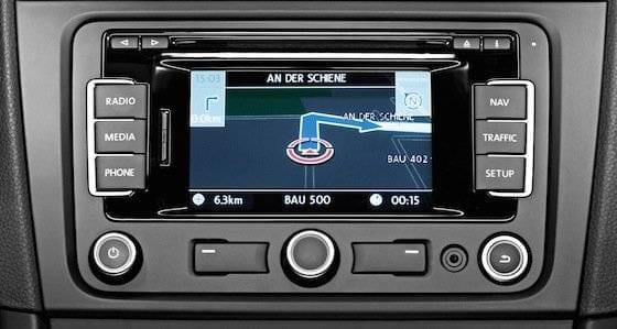 Volkswagen Golf radio CD Navegador RNS 310