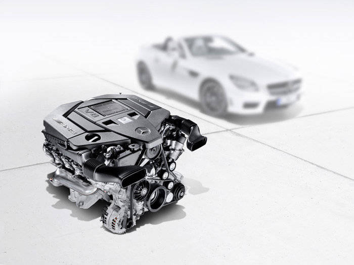 Nuevo motor AMG V8 5.5
