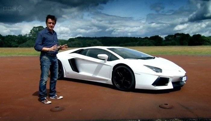 Top Gear prueba el Lamborghini Aventador