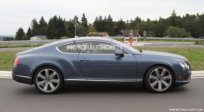 Fotos espía Bentley Continental GT Speed 2012
