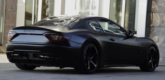 Maserati GranTurismo S Superior Black Edition