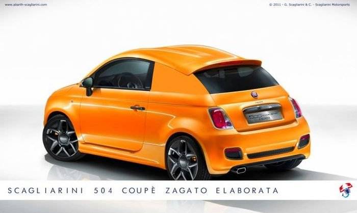 Scagliarini 504 Coupé Zagato Elaborata, producida una unidad exclusiva