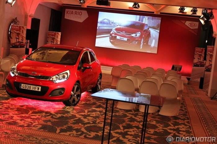 Kia Rio, presentación y prueba en Estoril (I)