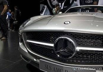 Mercedes SLS AMG Roadster en Frankfurt