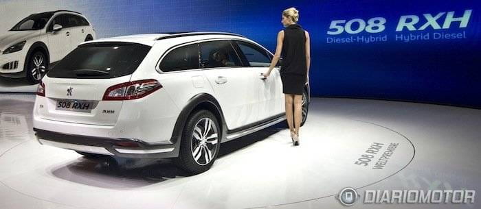 Peugeot 508 RXH en el Salón de Frankfurt