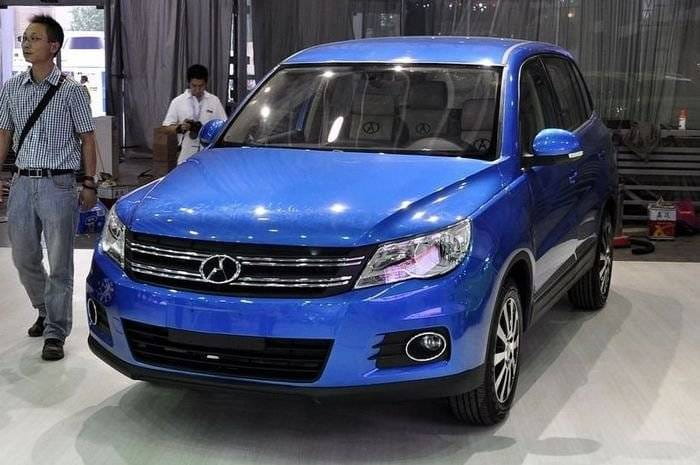 Yema Auto, o la copia china descarada a Infiniti, Audi y Volkswagen