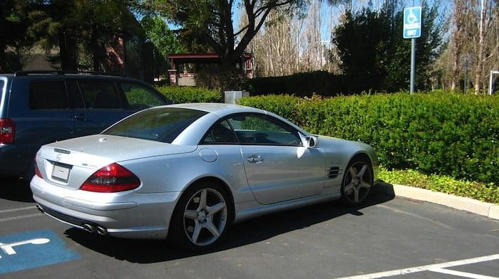 Mercedes SL 55 AMG Steve Jobs