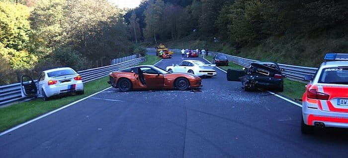 Accidente en Nürburgring