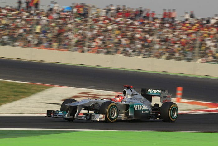 Michael Schumacher (Mercedes) - GP India 2011
