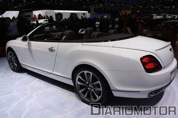 Bentley Continental Superports Ice Speed Record Convertible