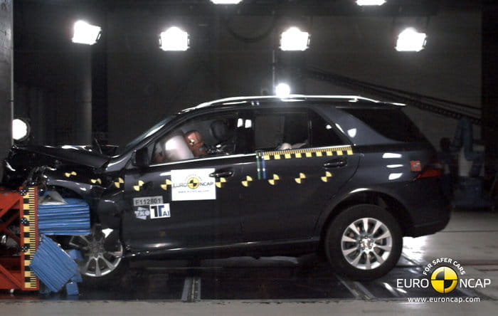 Mercedes Clase M EuroNCAP