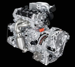 Sistema híbrido de Nissan, gasolina 2.5 más motor eléctrico