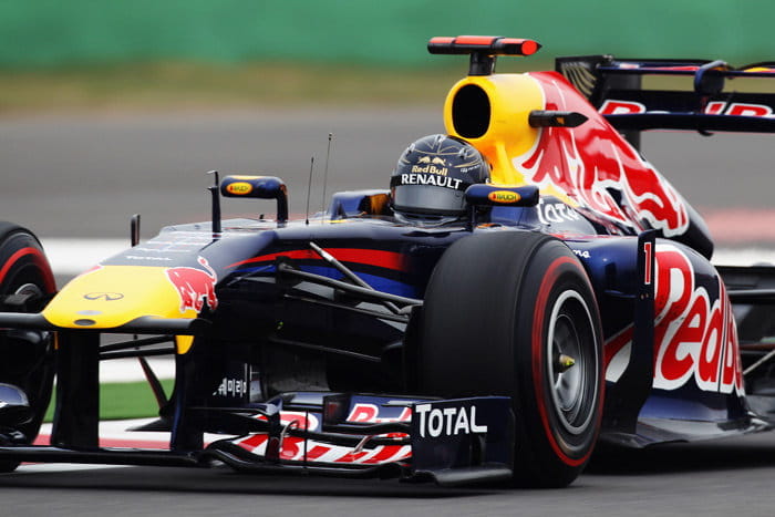 Sebastian Vettel en el GP de Corea 2011