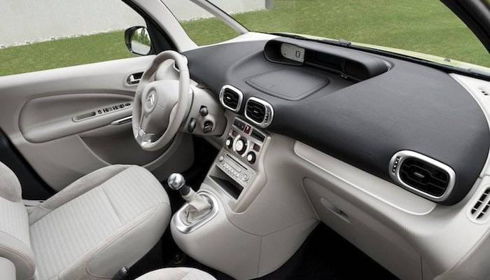 Interior del Citroën C3 Picasso 2009