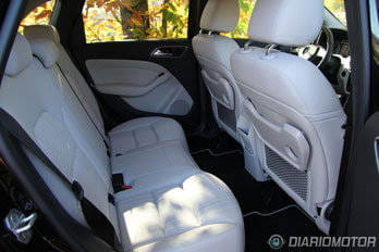 Mercedes-Benz Clase B 2012, interior