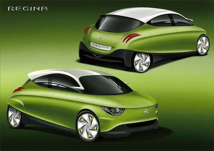 Suzuki Regina Concept, un pequeño utilitario con sabor retro y chic