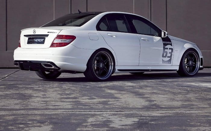 Mercedes Clase C 63 AMG por Kicherer