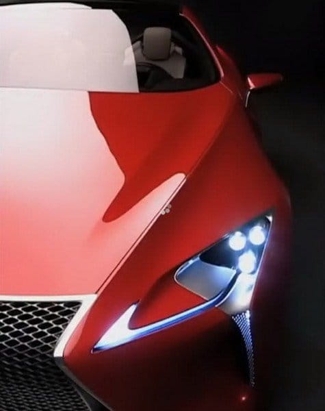 Lexus LF-LC, primeras imágenes filtradas