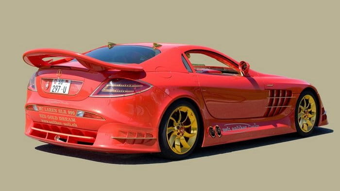 SLR McLaren 999 Red Gold Dream