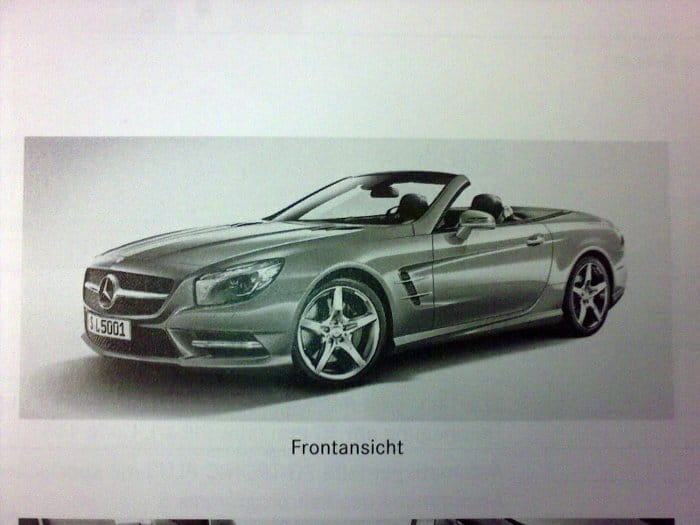 Filtrado el próximo Mercedes SL 