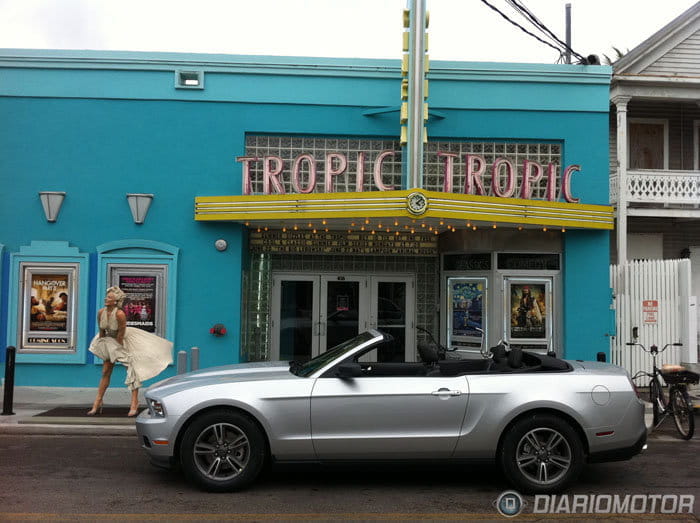 Ford Mustang, prueba en Miami Florida