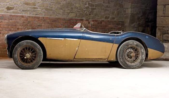 Subastado el Austin-Healey qur causó el peor accidente de la historia del automovilismo