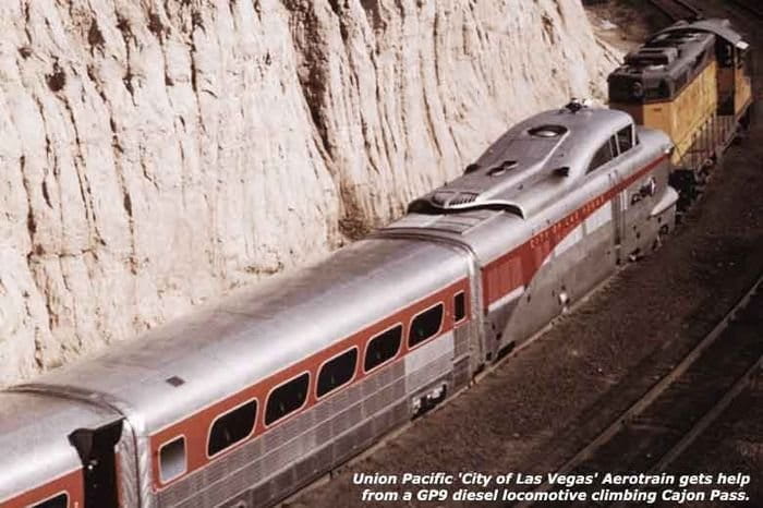 General Motors Aerotrain, el fracaso en el pasado del tren del futuro