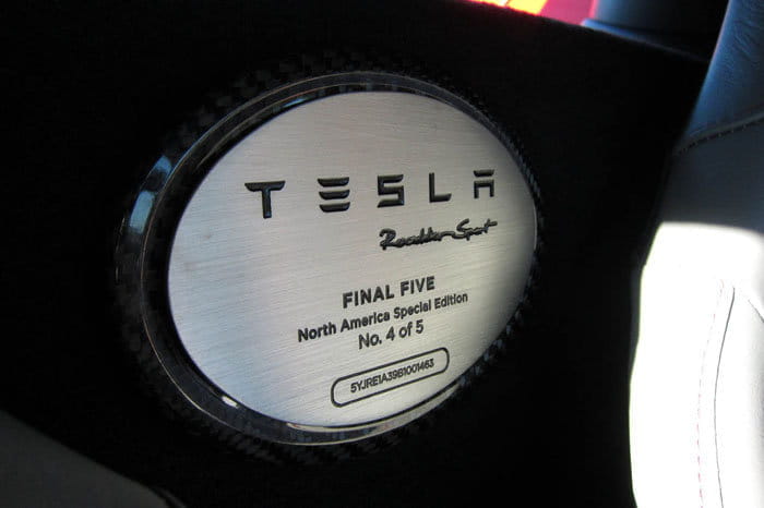 Tesla Roadster Final Edition