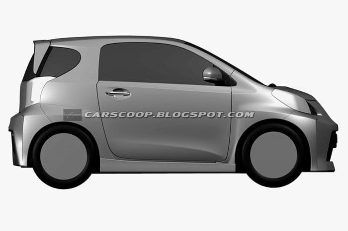 Boceto Toyota iQ Sport