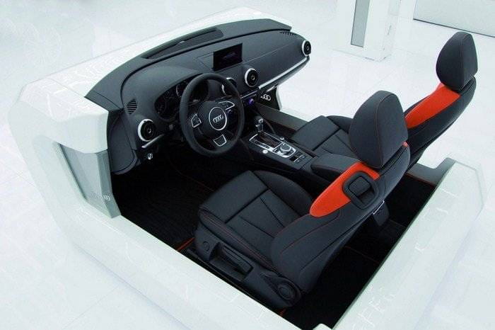 Interior y tecnología a bordo del Audi A3 2012